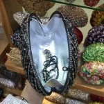 sac à main mariage paillettes perles