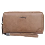 pochette portefeuille CAMEII à double fermeture éclair
