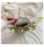 bandoulière pour pochette téléphone grenouille
