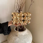 sac de mariage poigné BERMPOON
