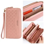 DINVA pochette portefeuille en cuir