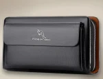 pochette homme en cuir authentique QUEIE