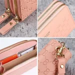 portefeuille en cuir pour femme DINVA