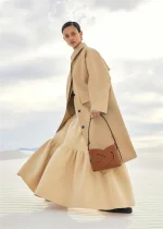 pochette à main en cuir pour femme