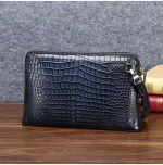 pochette en cuir authentique crojjei