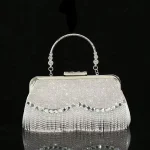 sac doré en diamant pour femme