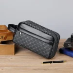 pochette en cuir élégante LEONSSO