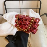 Pochette à bandoulière pour mariage