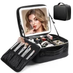 pochette EXXIA avec miroir à éclairage