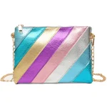 pochette femme en cuir KAWAIYNEII