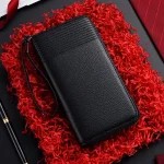 pochette en cuir pour homme