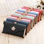 portefeuille femme élégant avec zip