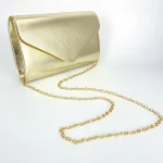 pochette dorée ENVLEM pour soirée