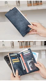 pochette femme UNILY en cuir
