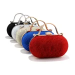 pochette PILLANLLY avec paillettes et mini strass