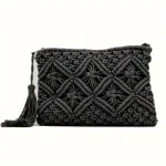 pochette crochet colorée pour femmes