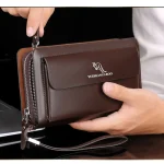 pochette cuir style moderne QUEIE