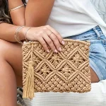 pochette femme crochet élégante PINCQUOT