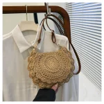 pochette artisanale en crochet FOSSYLE