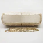 pochette élégante argentée