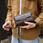 LIEMY portefeuille homme avec fermeture éclair