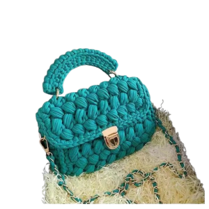 pochette femme crochet COFFENIIE A couleur simple