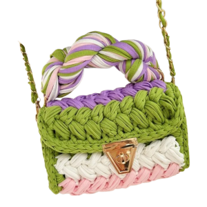 pochette femme crochet COFFENIIE B colorée