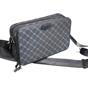 pochette bandoulière pour homme à carreaux