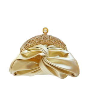 pochette dorée pour femme