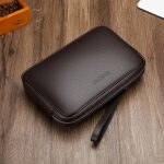 pochette élégante homme en cuir
