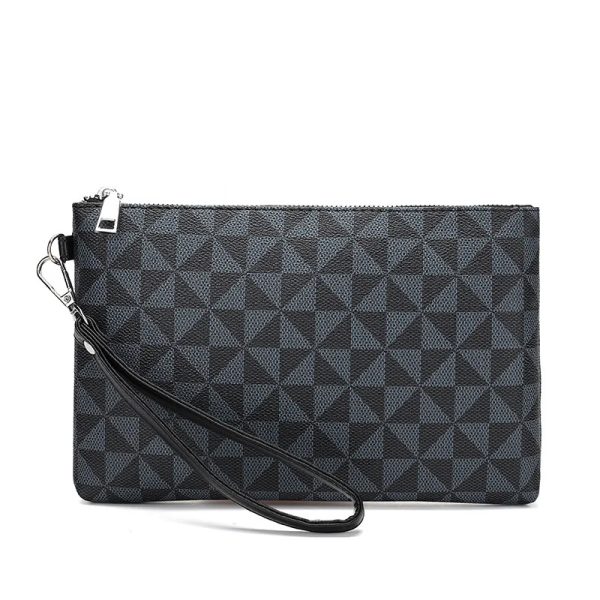 pochette homme en cuir WEILEI