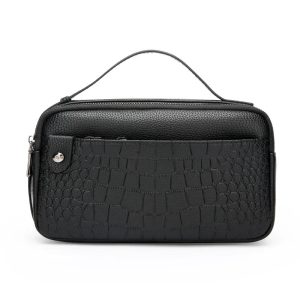 pochette homme en cuir TEYID