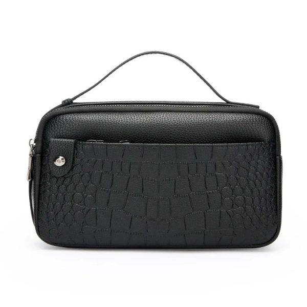 pochette homme en cuir TEYID