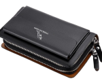 pochette homme en cuir QUEIE