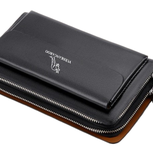 pochette homme en cuir QUEIE