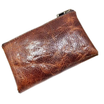 pochette homme en cuir
