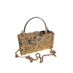 pochette dorée pour femme