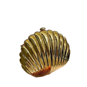 pochette dorée pour femme