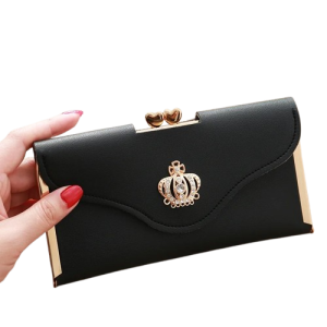pochette femme tendance couronne