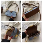 pochette femme tendance en jean