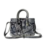 pochette femme en jean vintage