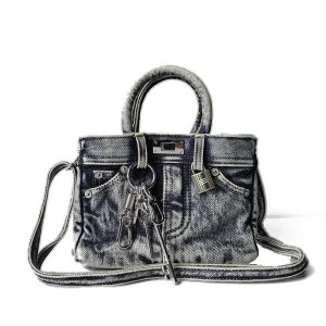 pochette femme en jean vintage