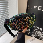 sac banane femme paillettes