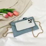 sac en jean pour femme avec chaîne