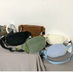 pochette banane femme TENSS velours côtelé