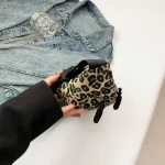 pochette banane casual en toile