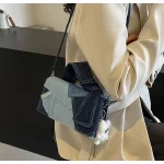 sac femme en jean avec bandoulière