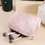 pochette maquillage ETIONSSY élégante en velours
