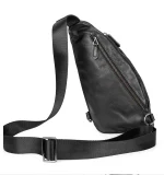 accessoire homme pochette banane cuir