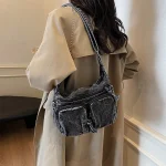 pochette en jean femme passe-partout